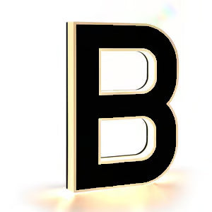 GlowMark™ LED Lighted House Numbers — Modern Outdoor Address Sign