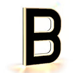 GlowMark™ LED Lighted House Numbers — Modern Outdoor Address Sign