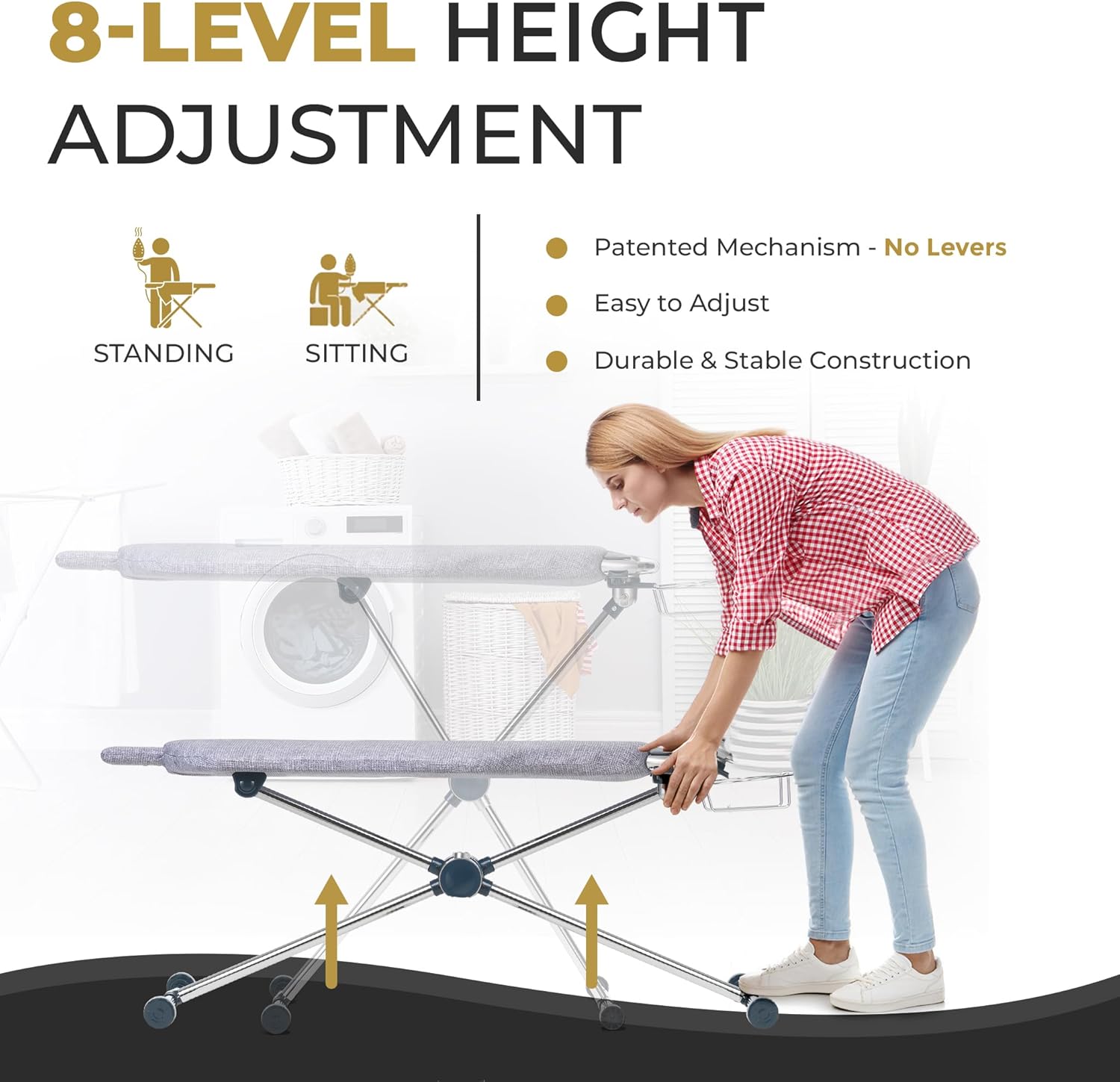 Dazzl 360 Adjustable Rotating Ironing Board