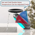 FlowLux™ LED Waterfall Pull-Out Bathroom Faucet