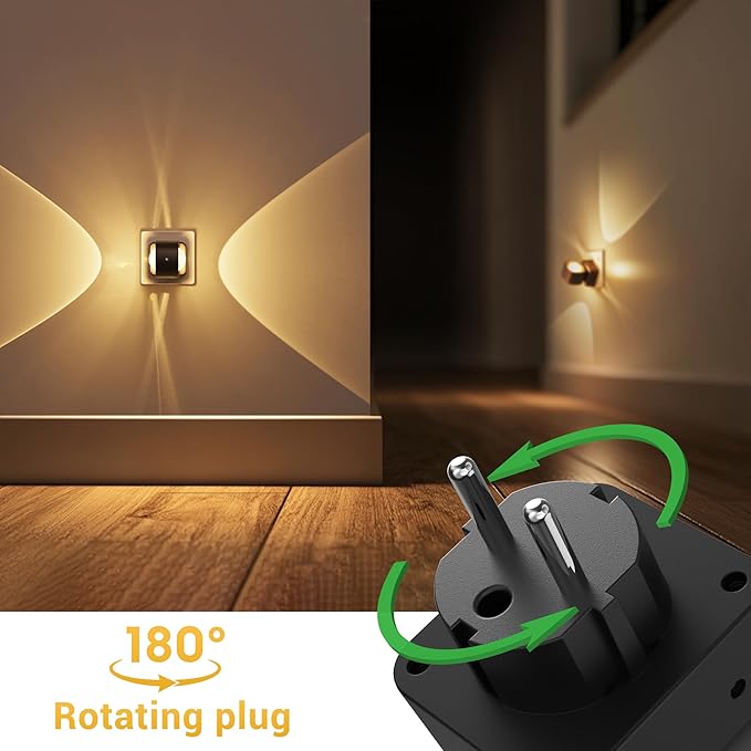 GlowEase Smart LED Night Light