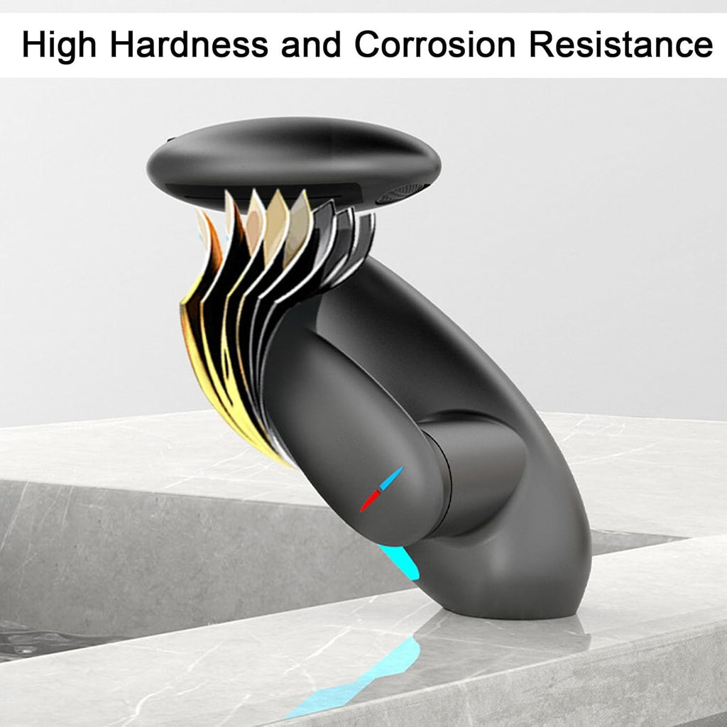 FlowLux™ LED Waterfall Pull-Out Bathroom Faucet