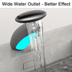 FlowLux™ LED Waterfall Pull-Out Bathroom Faucet