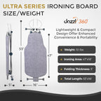 Dazzl 360 Adjustable Rotating Ironing Board