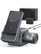 NanoCharge Pro 3-in-1 Smart Charging Station with Power Bank