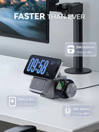 NanoCharge Pro 3-in-1 Smart Charging Station with Power Bank