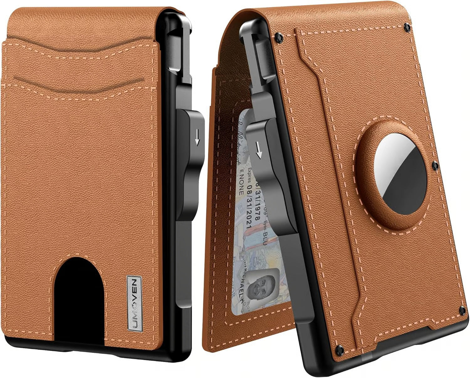 VaultEdge™ Airtag Minimalist Wallet — Slim, Secure & Smart