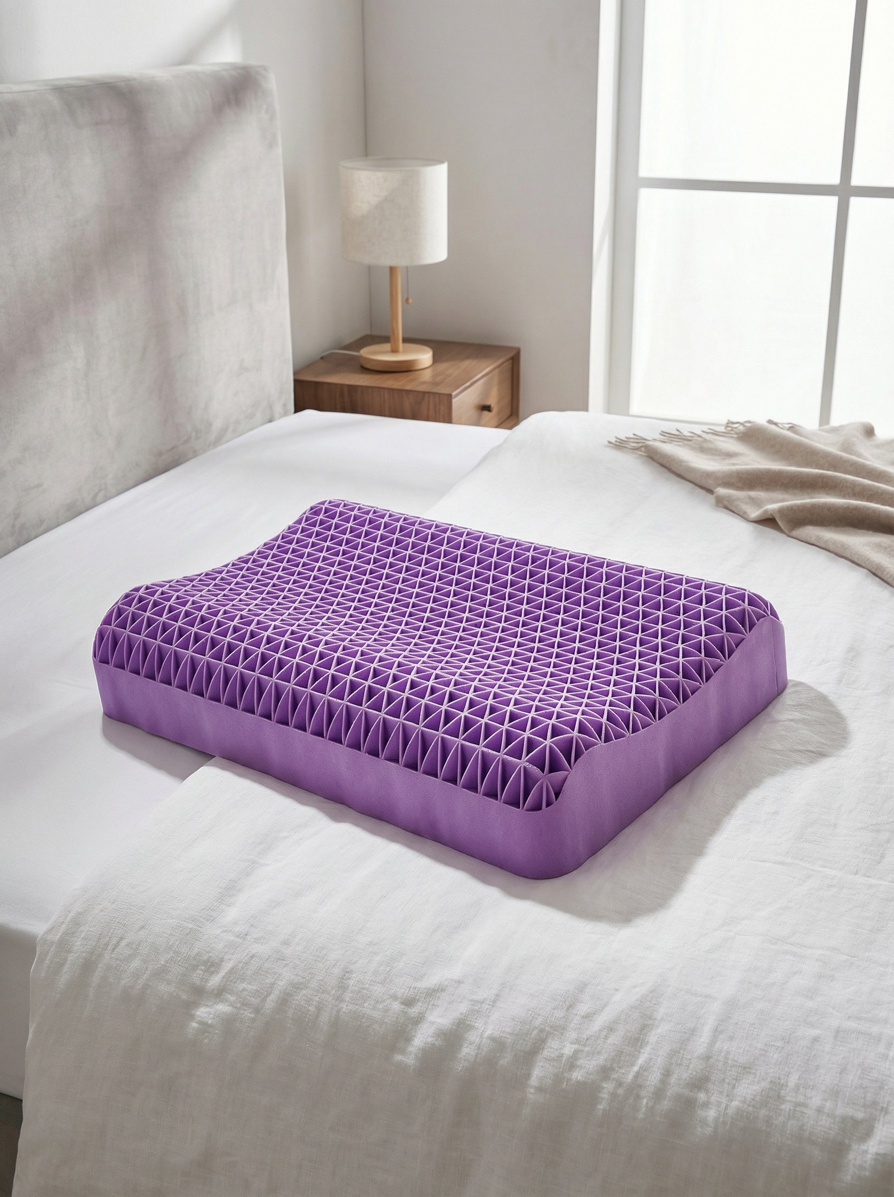 Purple Reign: The New King of Neck Support