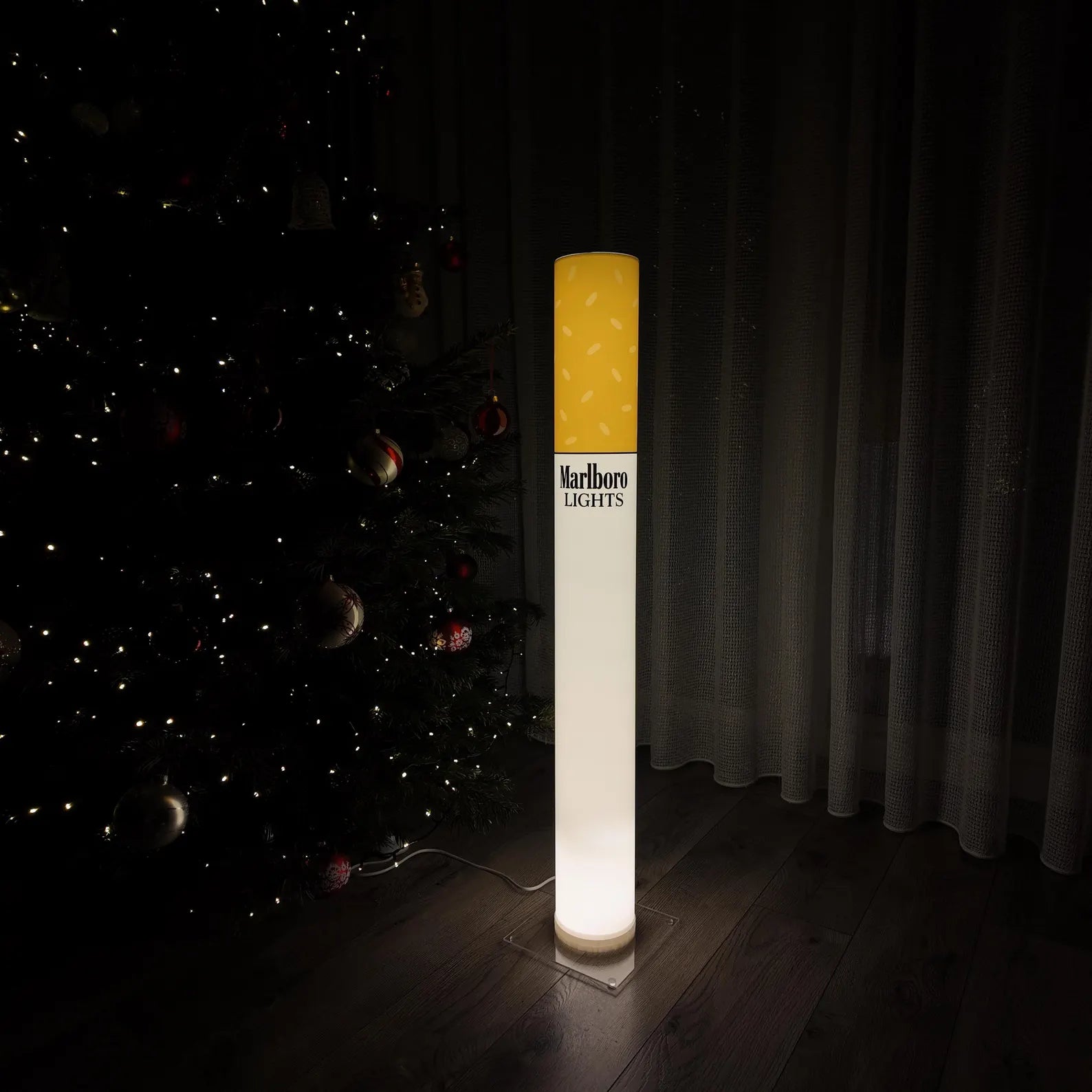 Retro Icon Tube Floor Lamp