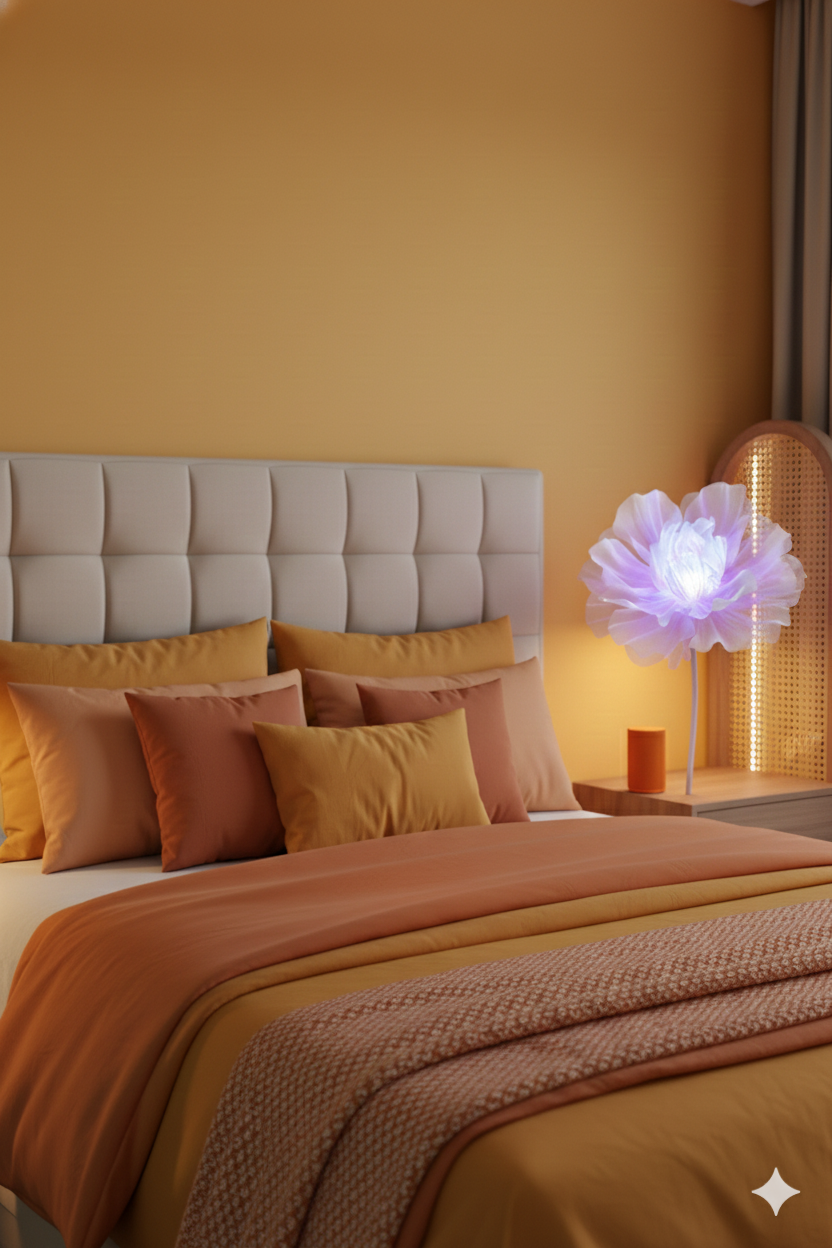 PeonyGlow™ Floral LED Floor Lamp