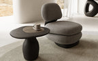 The Luna Sculptural Lounge Chair