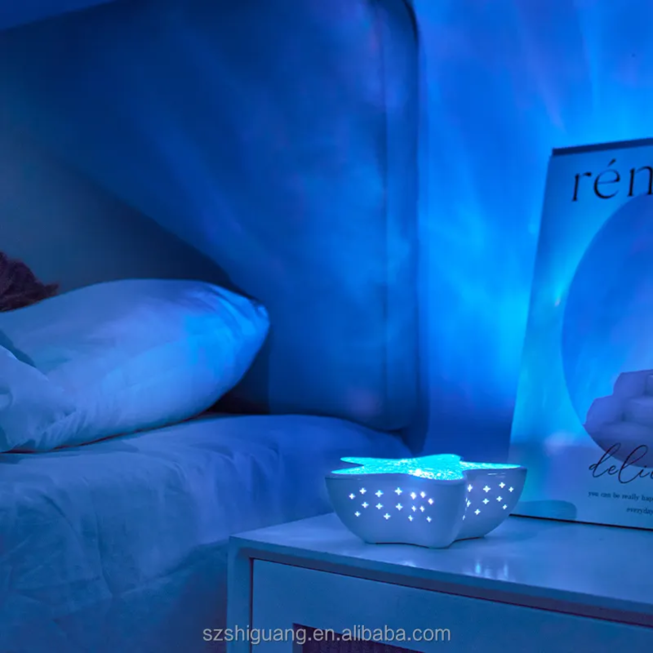 Modern Star Night Lamp – Decorative Mood Lighting for Nursery & Living Rooms