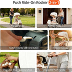 The CloudRider: Soft-Glide Toddler Stroller