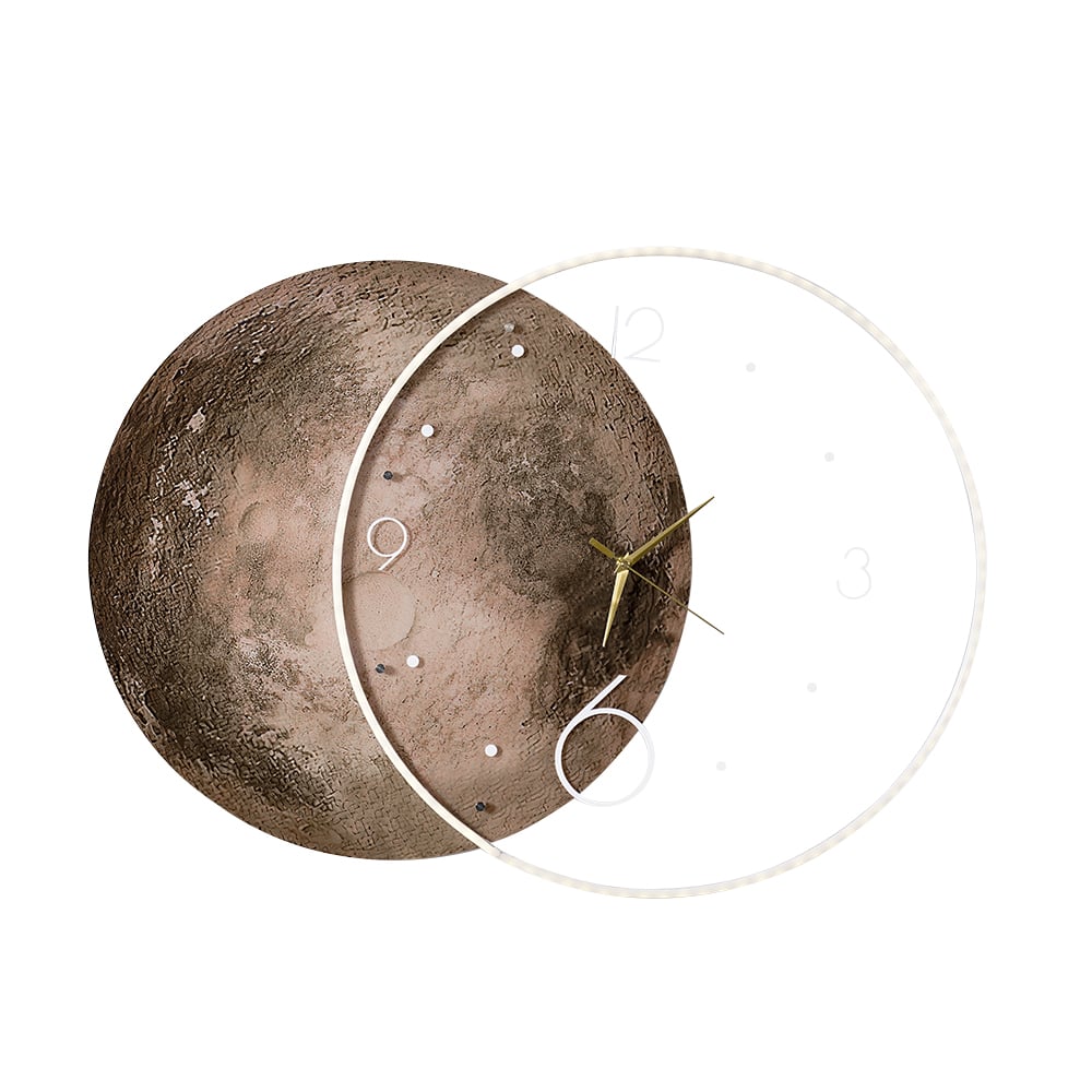Zenith Moon: LED Floating Wall Art