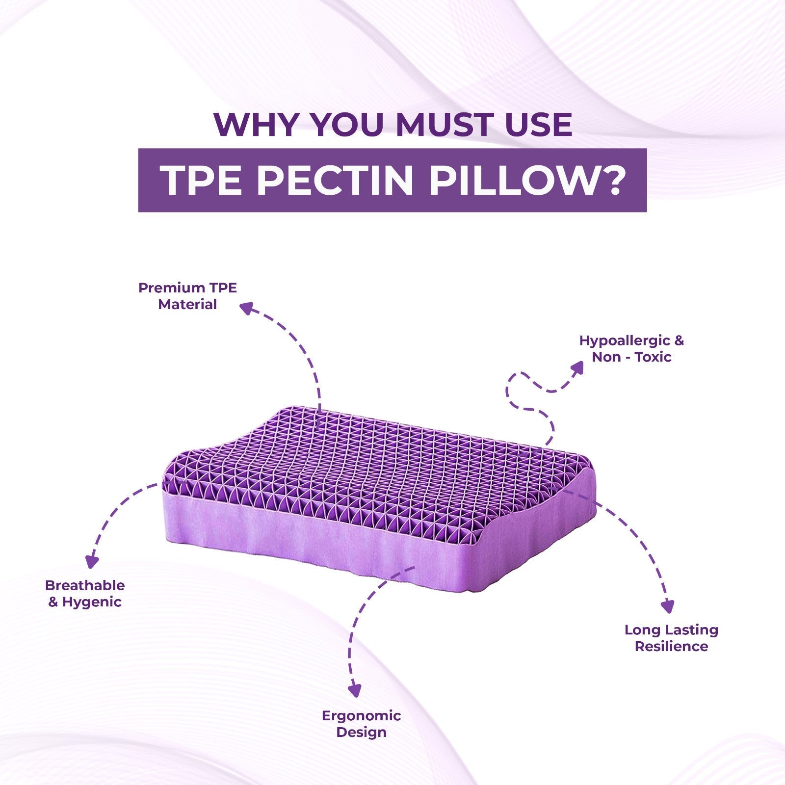 Purple Reign: The New King of Neck Support