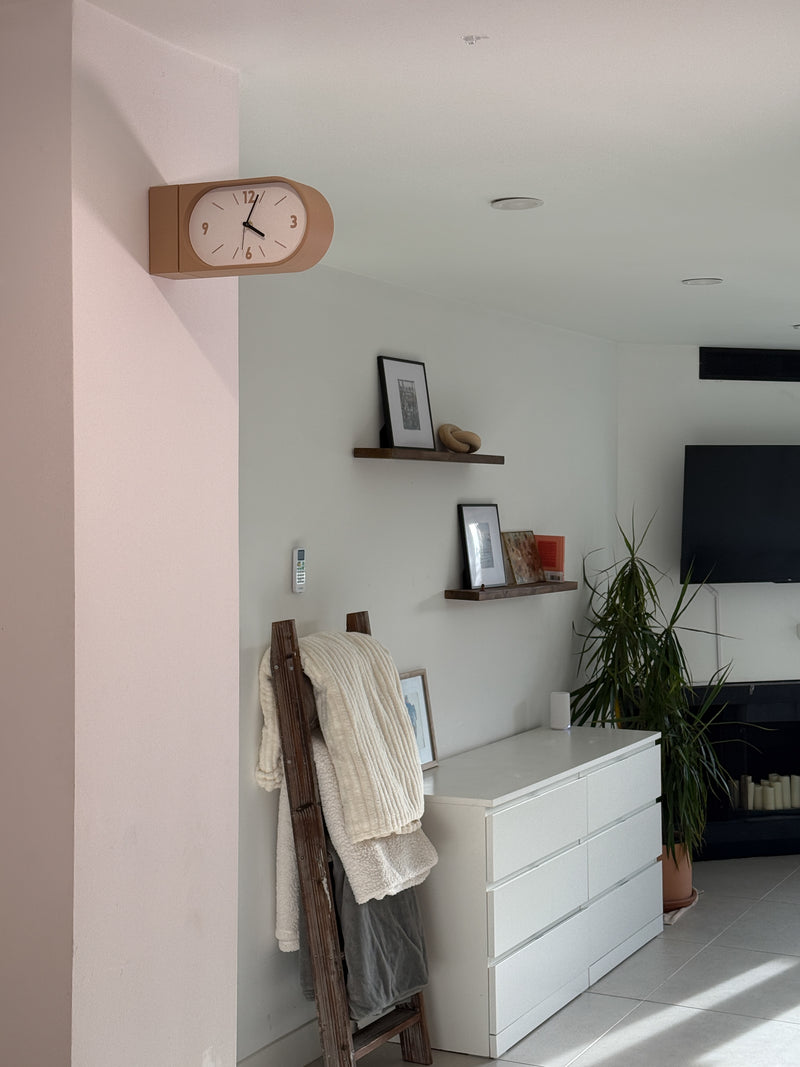 Linear Time: Scandi-Style Cantilevered Wall Clock