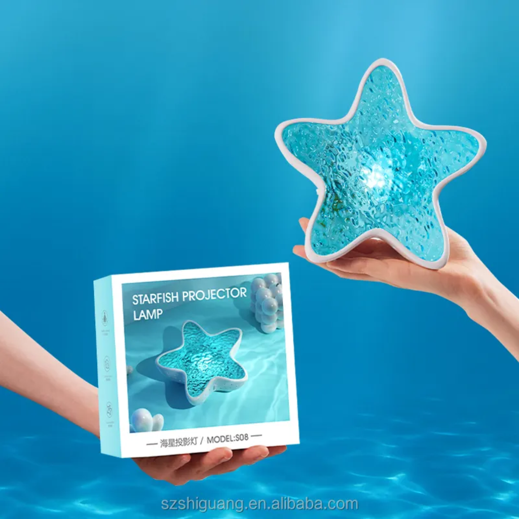 Modern Star Night Lamp – Decorative Mood Lighting for Nursery & Living Rooms