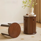 The Pentastack: 5-in-1 Space-Saving Nesting Stool Set