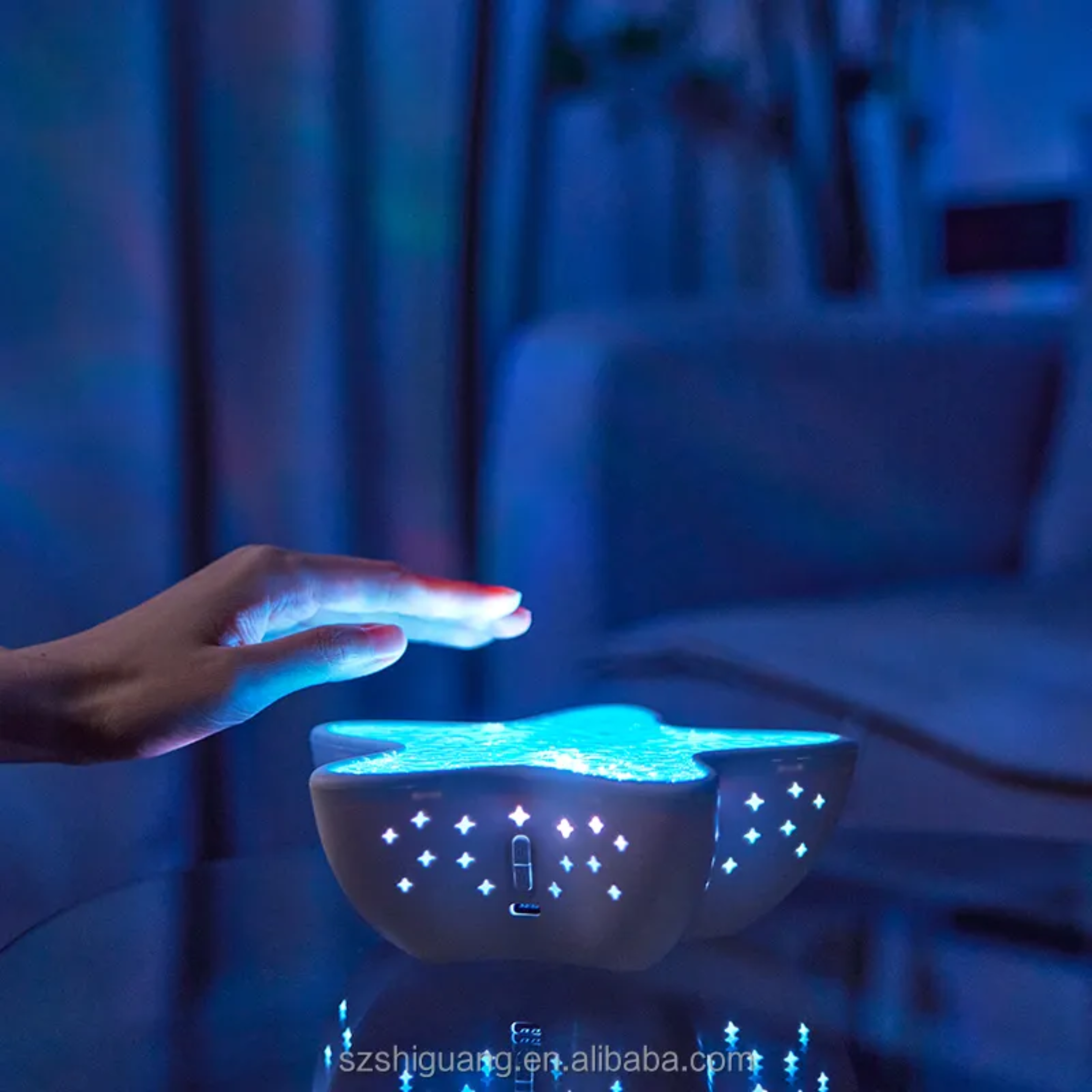 Modern Star Night Lamp – Decorative Mood Lighting for Nursery & Living Rooms