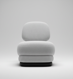 The Luna Sculptural Lounge Chair
