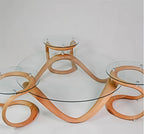 Infinite Loop Glass Table