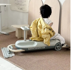 The Zoom & Groom: Kids' Ride-On Floor Cleaning Go-Kart