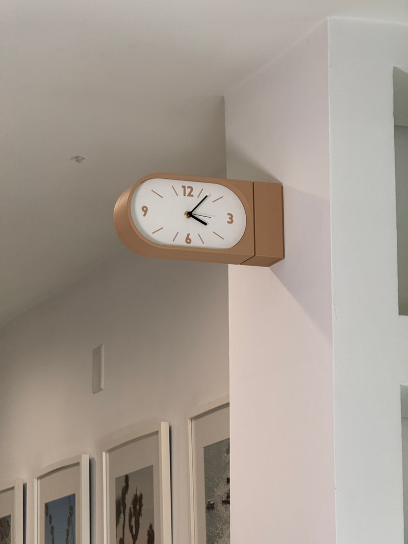 Linear Time: Scandi-Style Cantilevered Wall Clock
