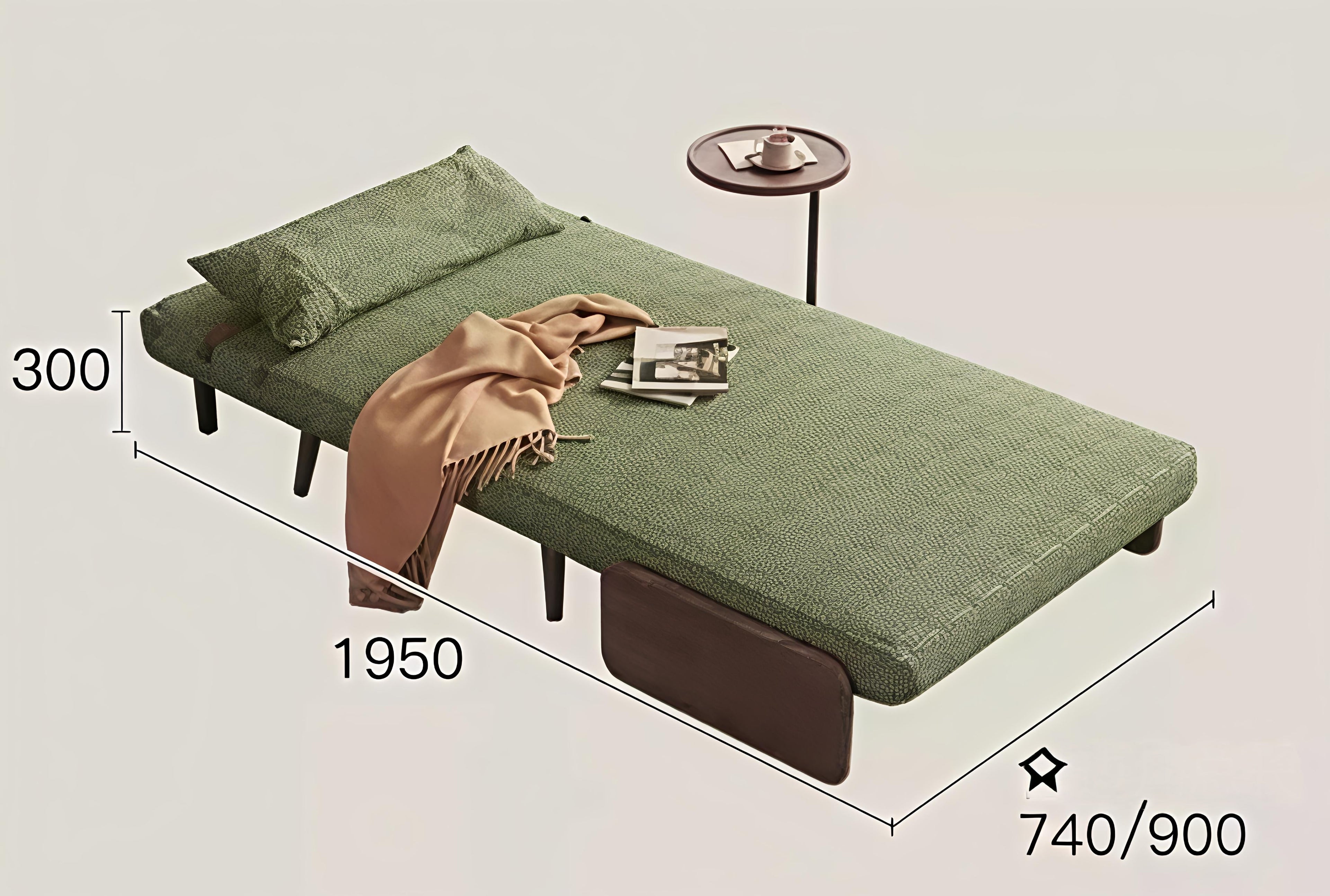 FlexNest™ Convertible Sofa Bed