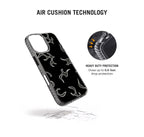 White Flames Pattern Stride 2.0 Phone Case Cover